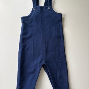 Moon & Back By Hanna Andersson Navy Blue Overalls